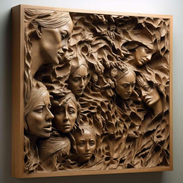 نموذج ثلاثي الأبعاد لآلة CNC 3D Art 